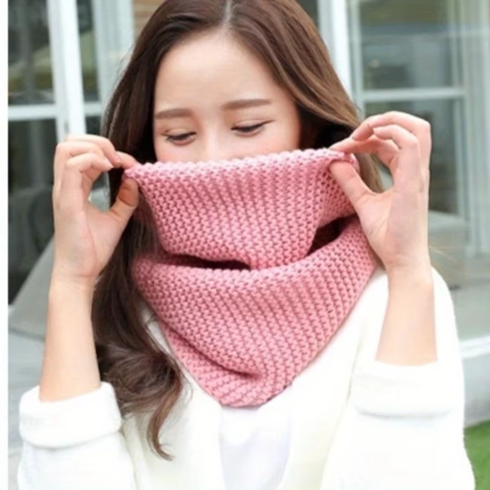 Solid Color Infinity Loop Scar - Infinity Scarf Knit 评论和价格